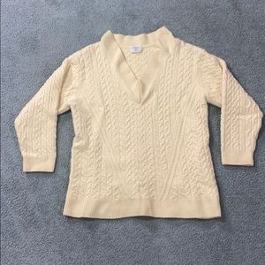Wilfred Aritzia Wool Cable knit Sweater